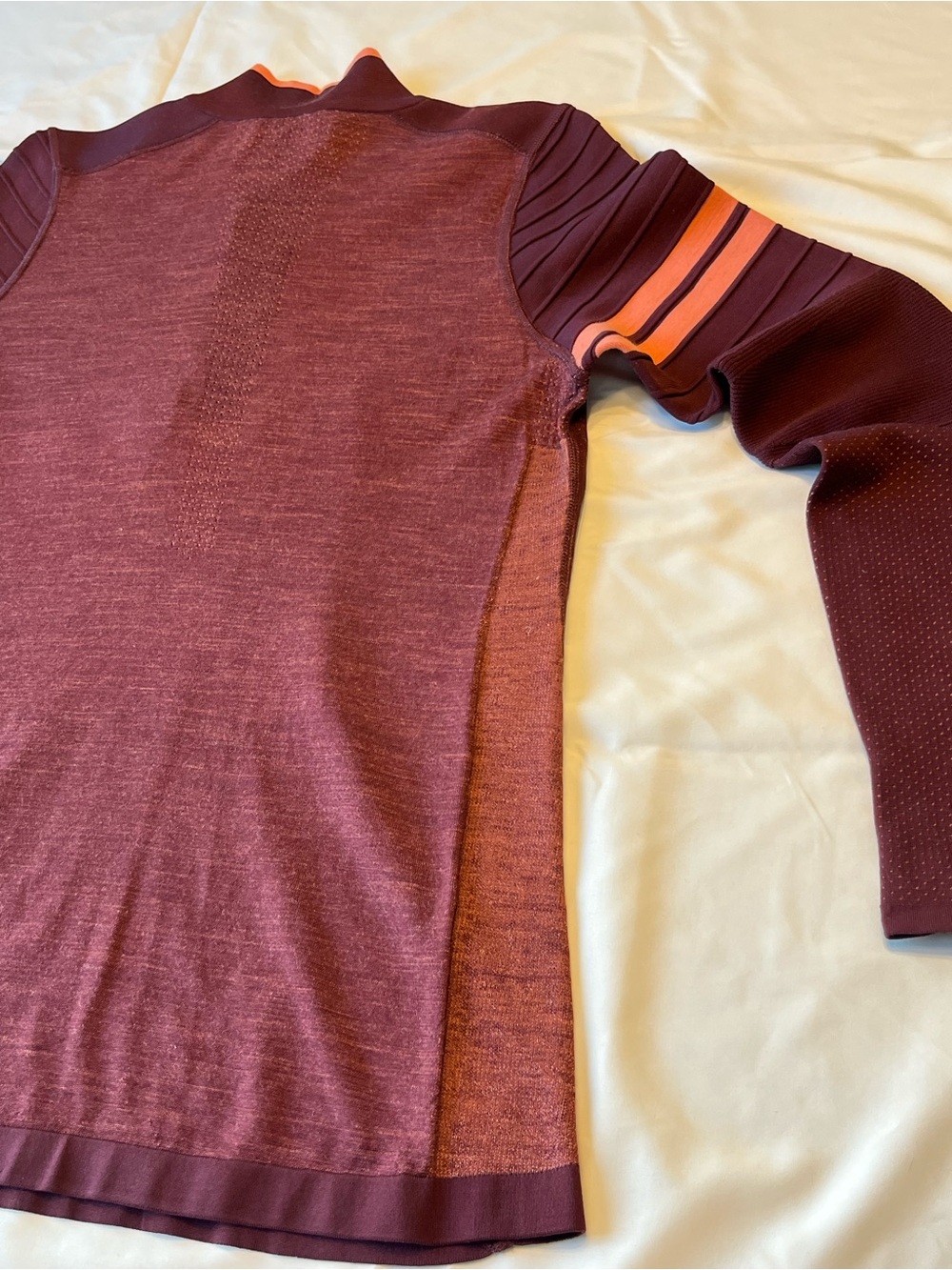 Smartwool Intraknit 250 Merino Wool Quarter Zip Base Layer Top M - Picture 11 of 12